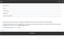 Tablet Screenshot of cityservicing-london.com